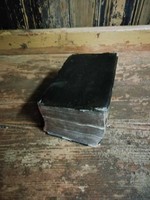 Károli Gáspár's Bible, 1835 edition, Hungarian language, leather-bound antique Bible, scripture