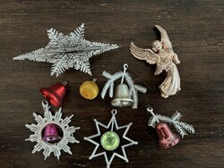 Old plastic Christmas tree decoration package