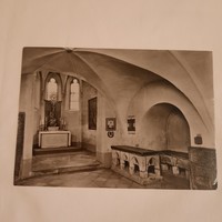 Képeslap  Passau - Niedenrburg kolostor Parz-kápolna Gizella magyar királyné síremléke