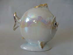 Drasche (Kőbanyai) art deco fish, round fish