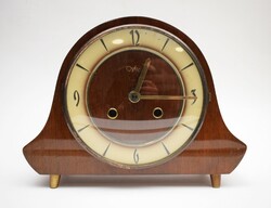 Old wooden fireplace clock / mid century / retro / old / mid century