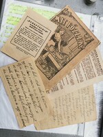Szakácskönyv füzet+receptek 1945 előttről,Egybe !