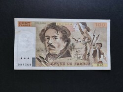 Franciaország 100 Francs / Frank 1984, F+