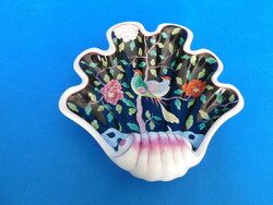 Herend antique macao pattern shell offering