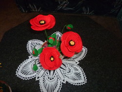 Crocheted flower 4