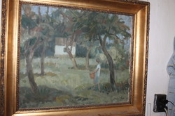 Arató János képcsarnokos festménye 606