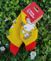 Funny socks: chicken or egg