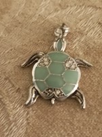 Turtle pendant, in a box,