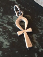 Egyptian ankh (key of life) silver pendant