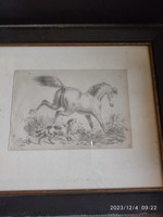 Pencil drawing from 1860