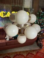 Retro Szarvas space age design ceiling lamp, chandelier