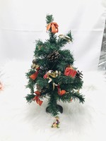 Retro artificial pine, Christmas decoration mini pine tree, Christmas tree