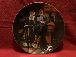 Knowles usa Norman Rockwell porcelain limited edition dinner plate