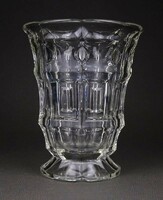 1H569 s.Reich & co glass art deco glass vase ~1930
