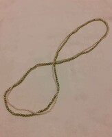 2 db apró tenyésztett gyöngyökből készült nyaklánc