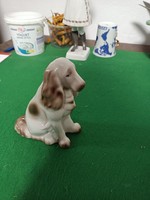 Porcelain dog from Raven House.