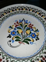 Folk ceramic wall plate 67