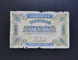 Tízmillió Adópengő 1946, G+