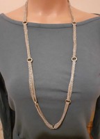 Silver-colored Liz Claiborne necklace