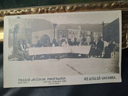 MIKÓFALVA PASSIÓ JÁTÉKOK 1922 AZ UTOLSÓ VACSORA