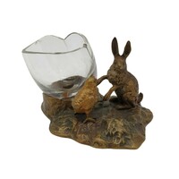 Vienna bronze rabbit-m00874