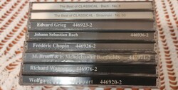 8 music CDs separately or in a package