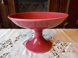 Zsolnay pink fruit stand
