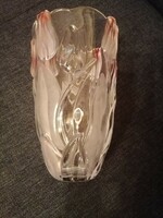 Tulip glass vase