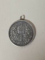 1 KORONA 1893 Osztrák típus !