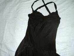 Brown frilly bottom dress size 32/6 river island