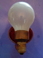 Ca 1930 working large tungsten light bulb