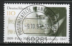 Bundes 3244 mi 1953 €1.00