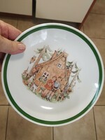 Gyönyörű, mesefigurás KAHLA porcelán tányér  eladó!!