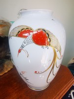 Wallendorf bird of paradise vase
