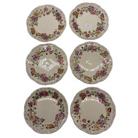 Zsolnay cake plates 6 pieces _m371