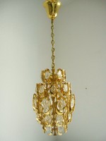 Mid century modern Palwa csillár 70-es évek vintage lámpa