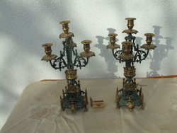 Candle holder 2 pcs, the price is for two, bronze