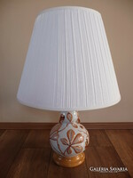 Large chestnut lamp from Herend