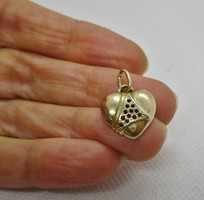 Special old 14kt heart gold pendant 3.5g