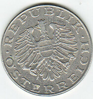 Austria 10 schillings 1979 vg