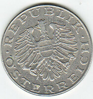 Ausztria 10 schilling 1979 VG