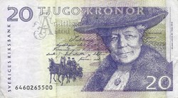 20 kronor korona 2006 Svédország 1.