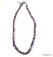 Amethyst stone necklace