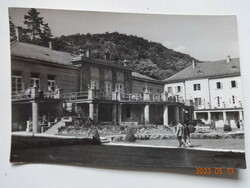 Old postcard: parade bath, hospital restaurant (1961)