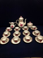 From HUF 10! Herend Apponyi pure-pur coffee set for 12 people!