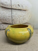 Imre Karda painted - glazed ceramic bowl a67