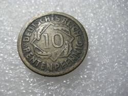 10 Renten pfenning, 1924. German Reich