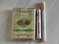 5 db régi jamaikai és kubai szivar Elbaco Montosa Royal Jamaica Belinda Habana