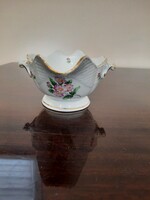 Herendi Map Pattern Porcelain Sauce Dish
