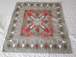 Retro printed pattern Christmas tablecloth